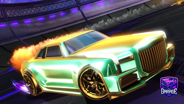 A Rocket League car design from ItzzzNick