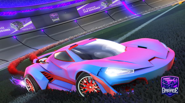 A Rocket League car design from Honzik67ska