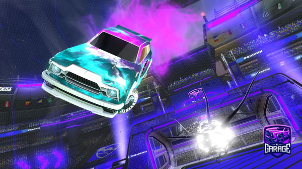 A Rocket League car design from Firomaster