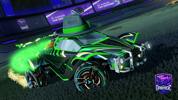 A Rocket League car design from zaddation