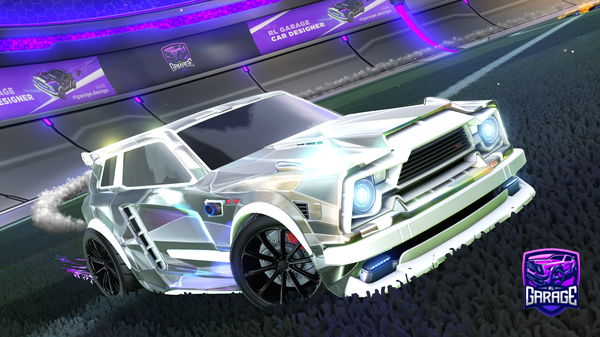 A Rocket League car design from Eli_Guy1235