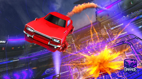 A Rocket League car design from Poko_clash_