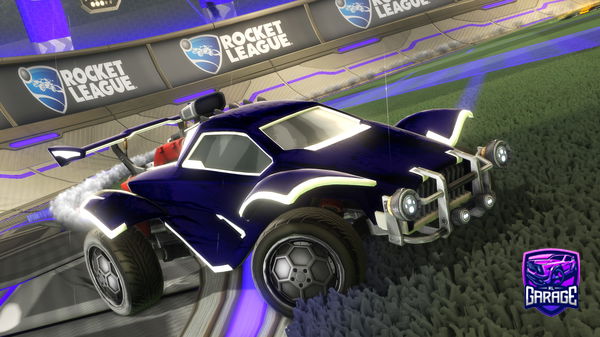 A Rocket League car design from YubbaTown