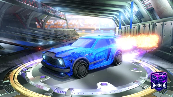 A Rocket League car design from pollostre
