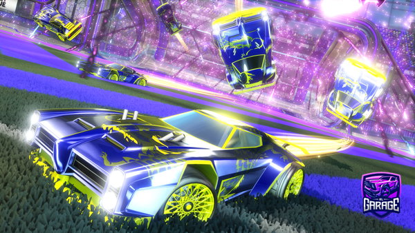 A Rocket League car design from AkanoBR