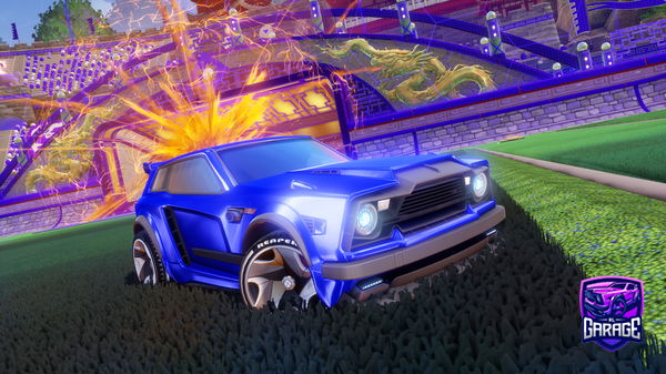 A Rocket League car design from Chadi07