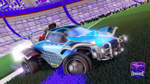 A Rocket League car design from kingofbikes