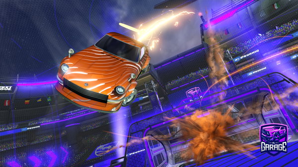 A Rocket League car design from Raninkej
