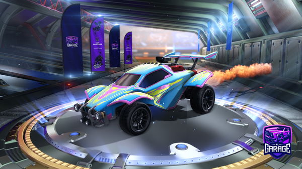 A Rocket League car design from Yalikejazz263