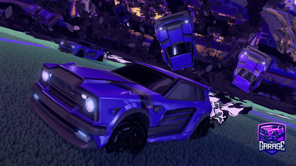 A Rocket League car design from Shadowcibille