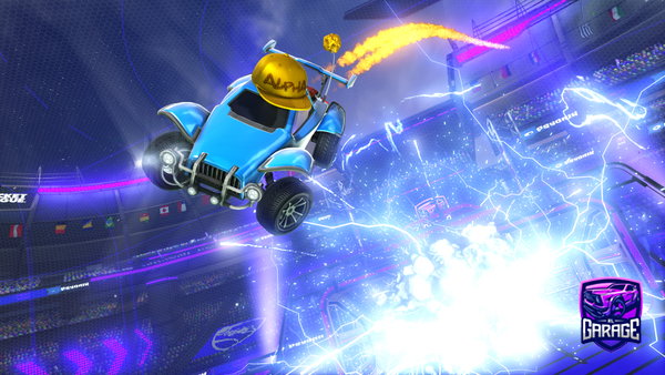 A Rocket League car design from Danielshheheheh