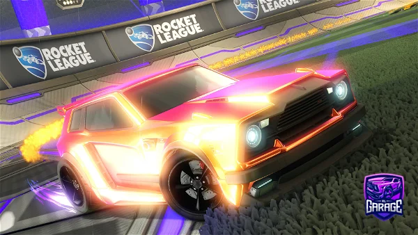 A Rocket League car design from TraderDoge