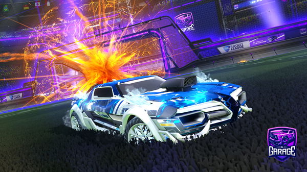A Rocket League car design from LucasBdR