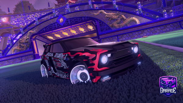 A Rocket League car design from notme1404