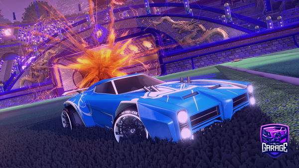 A Rocket League car design from clutchorkick