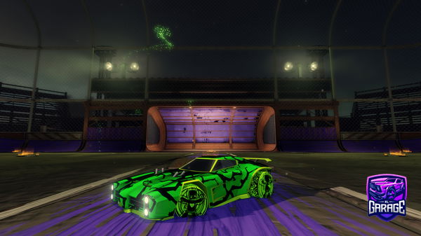 A Rocket League car design from zorgaam