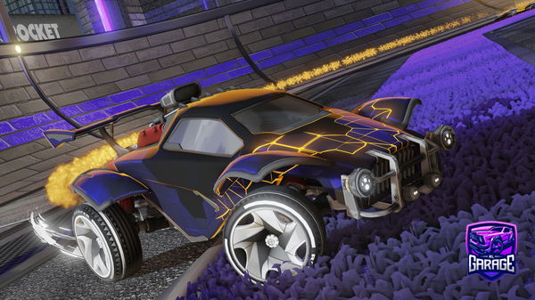 A Rocket League car design from 6Poizon