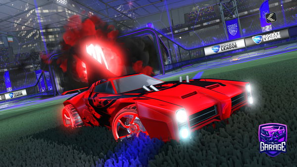 A Rocket League car design from ov3rkill