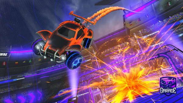 A Rocket League car design from Adanchu11