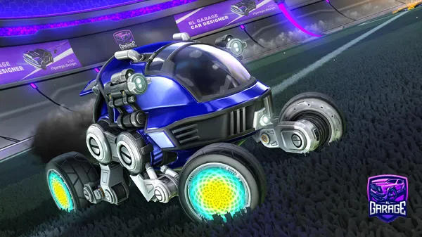 A Rocket League car design from ccrust-
