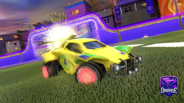 A Rocket League car design from AndrewKingston