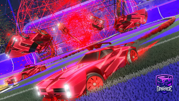 A Rocket League car design from Creo_NoVa