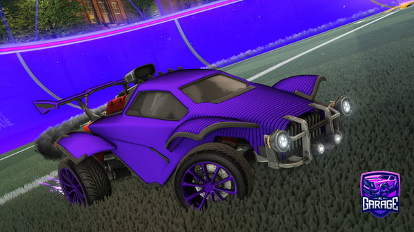 A Rocket League car design from Saxell