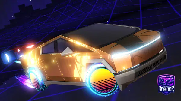 A Rocket League car design from leoshredz