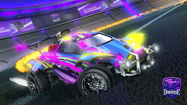 A Rocket League car design from echoXvz