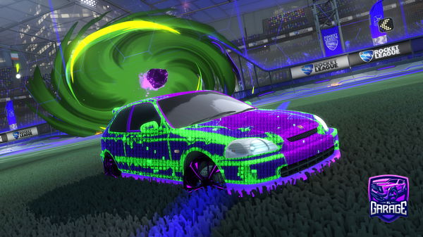 A Rocket League car design from ImiXWeW4557