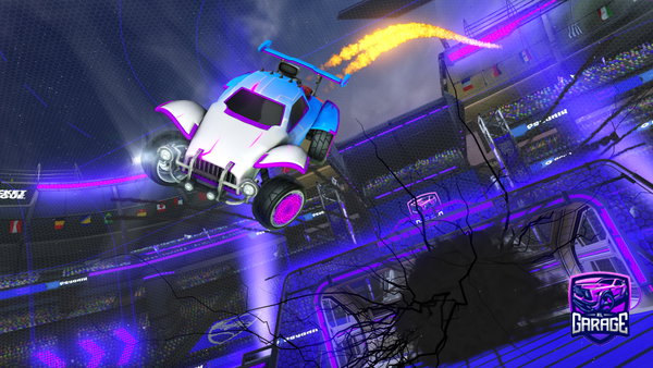 A Rocket League car design from splasxh