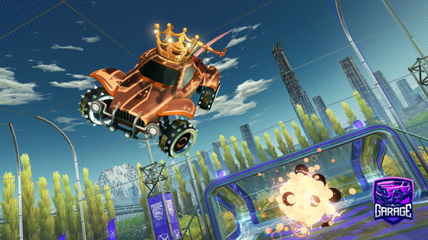 A Rocket League car design from JetShadow811