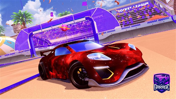A Rocket League car design from Loclo84