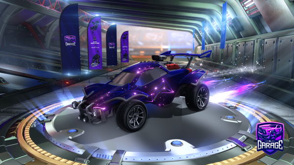 A Rocket League car design from Louramo_on_ps4