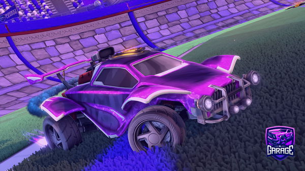 A Rocket League car design from LaughingStawk