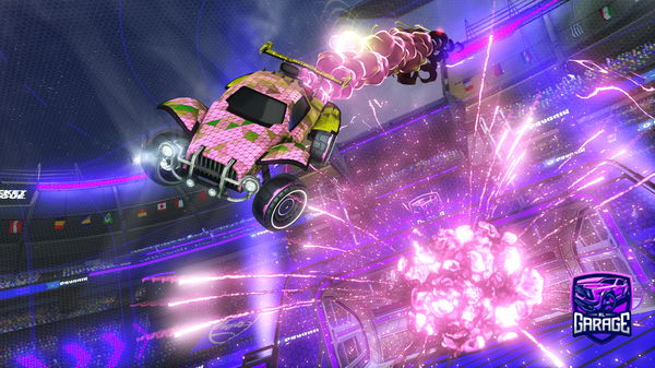 A Rocket League car design from yuqi_rl