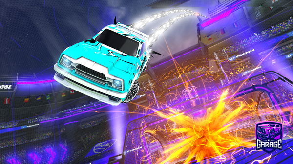 A Rocket League car design from DudDud