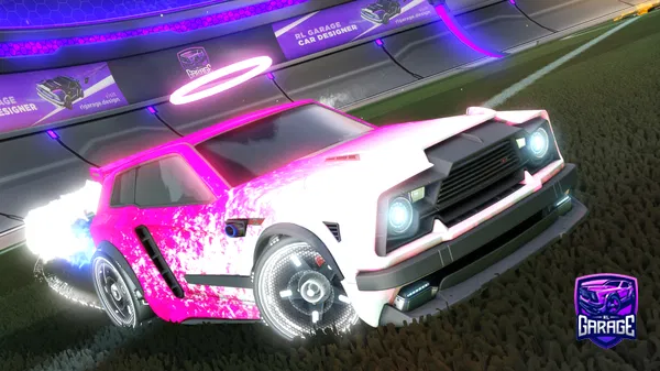 A Rocket League car design from LostDrewby