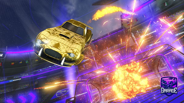 A Rocket League car design from cware