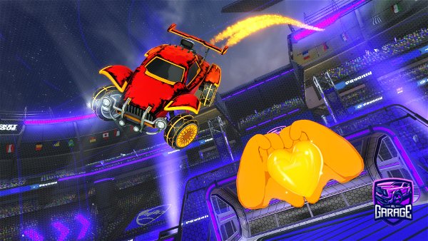 A Rocket League car design from Owfrozz