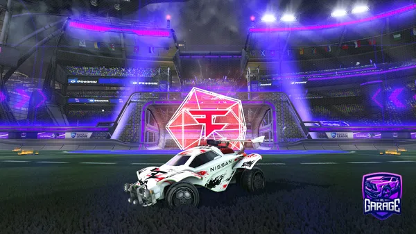 A Rocket League car design from Fabatizer