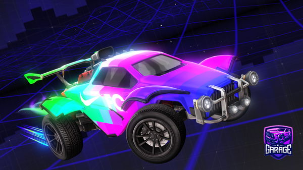 A Rocket League car design from Rundxwn