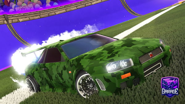 A Rocket League car design from Veme