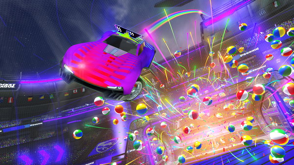 A Rocket League car design from XLCs