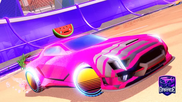 A Rocket League car design from nuclear-spar3