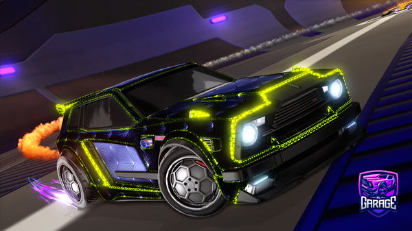 A Rocket League car design from Dennii