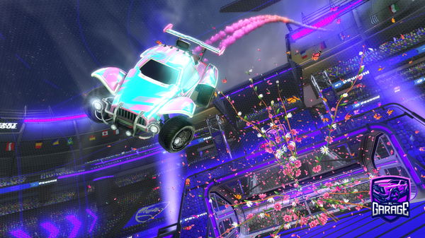 A Rocket League car design from Rubimag