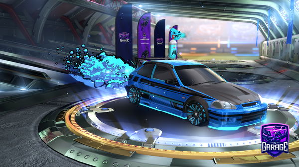 A Rocket League car design from EternalZero