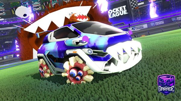 A Rocket League car design from DARK_MIST