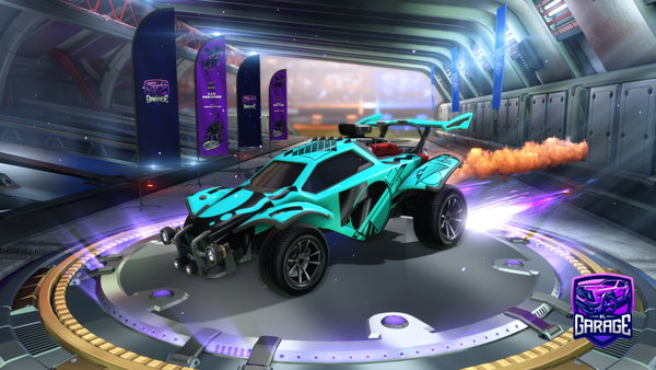A Rocket League car design from ItzStarline
